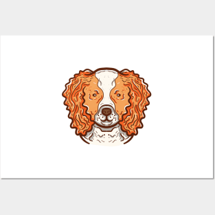 Cute Cavalier king Posters and Art